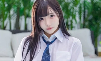 水色リボン める